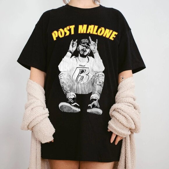 Renee F Other - Post Malone 2023 Tour Graphic Tee Rap Rock Music Fan Gift Casual Concert Shirt